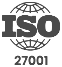 ISO/IEC 27001 information security management certification logo